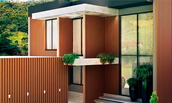 Imagem sobre o servico de Painéis Ripados WPC